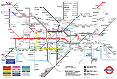 Vegghengt toalett: Underground map london