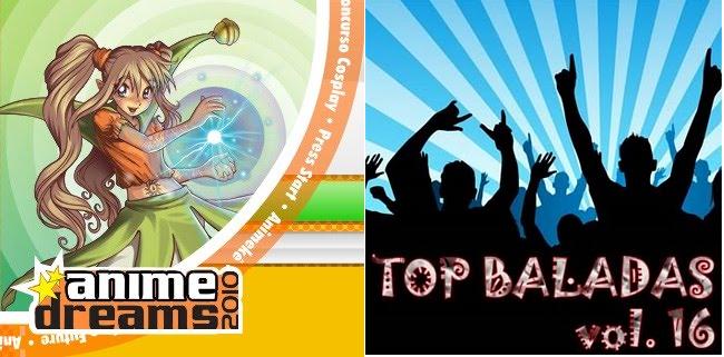 baladas dos animes