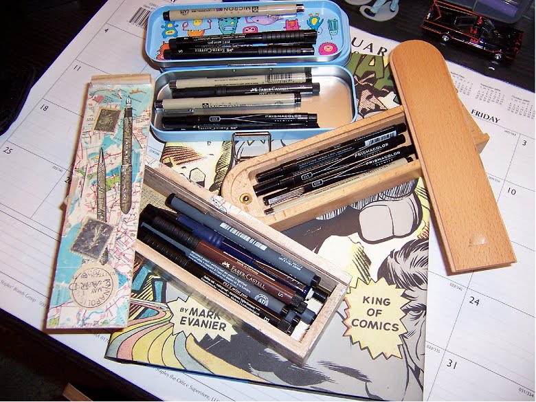 DAVID WASTING PAPER What Is Your Favorite Pen To Use? Cartoonist