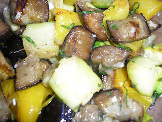Insalata di verdure cotte al forno( Salata de legume coapte la cuptor)