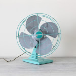 I collect fans! Vintage ones that is!