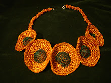 Collar florones de cobre combinado