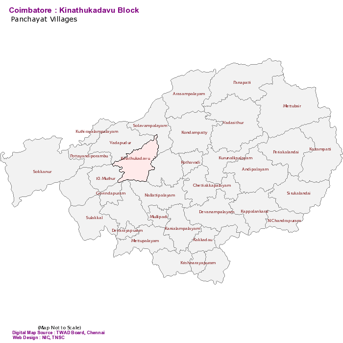 Kinathukadavu: List Of Villages