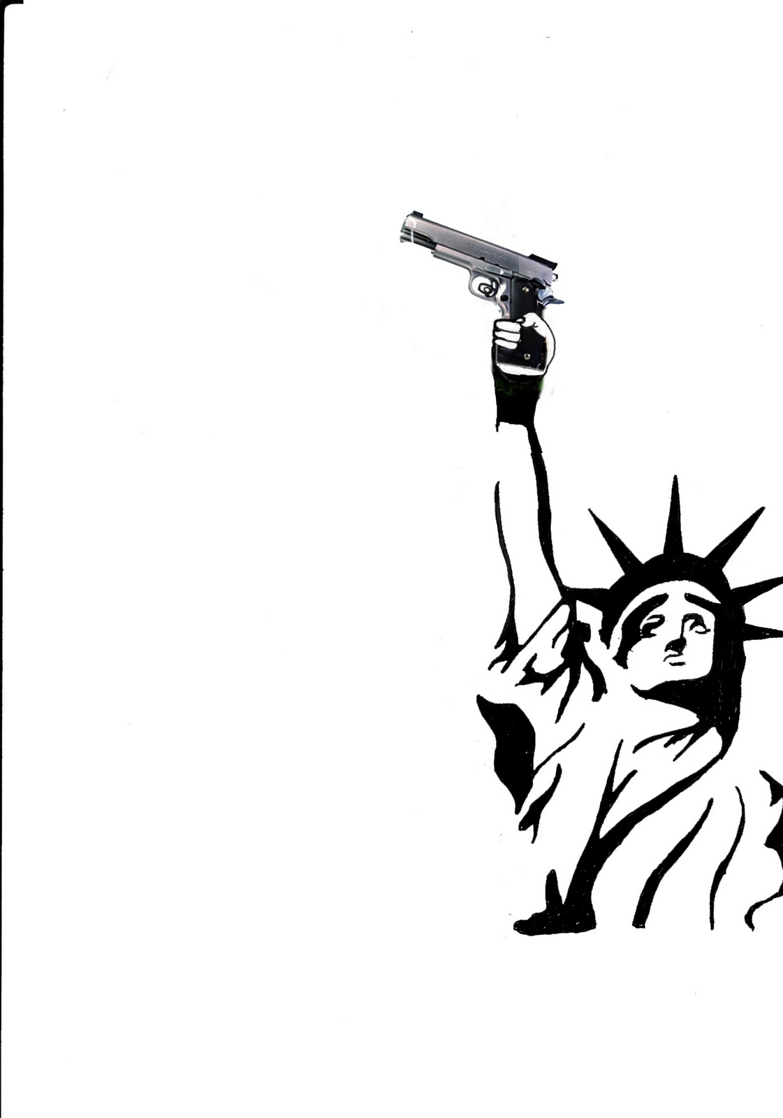 La patte: Statue de la liberté