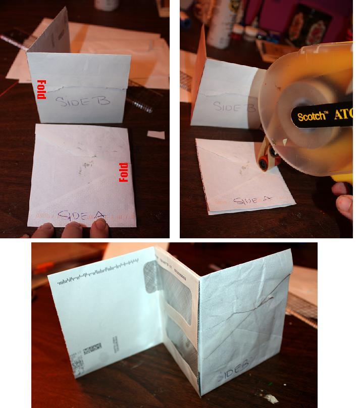 Naptime Equals Scraptime: Junk Mail Envelope Accordion Album Tutorial!