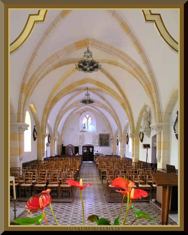 Eglise Le Mesnilbus - Intérieur
