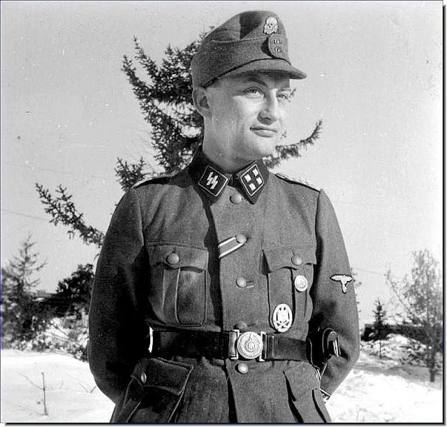 World War II History: German Soldier from the Waffen-SS 