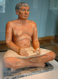 El escriba sentado - Museo del Louvre