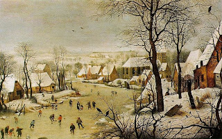 Patinadores - Pieter Brueghel El Viejo