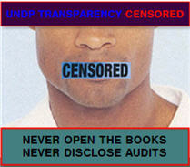 UNDP Transparency Censored
