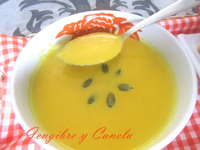 crema de calabaza con curry y leche de coco crema-calabaza-curry-y-coco