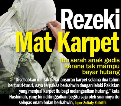 Anak Sungai Derhaka Dinikahkan Pasal Tak Mampu Bayar Hutang Carpet