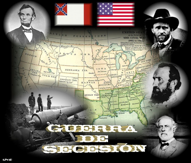 Alee's Blog : Guerra Civíl de Estados Unidos o Guerra de Secesión.