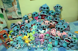 my humble portion of my stitch collection...