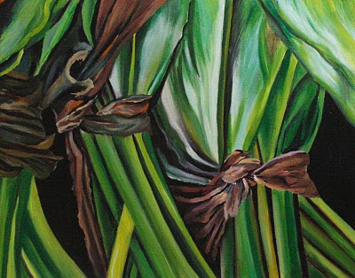 Shana Squier Fine Art Luau Leaves