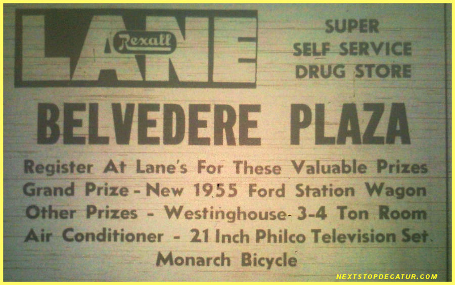 BELVEDERE PLAZA SHOPPING CENTER DECATUR, GA Belevedere Plaza's LANE