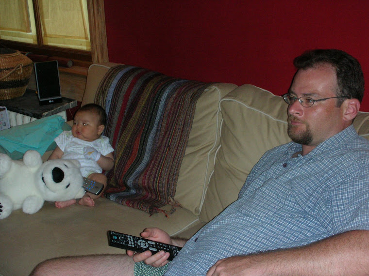 Watching TV with the "old man"