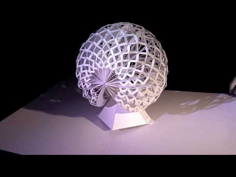 Create your Cosmos: paper pop-up sculptures