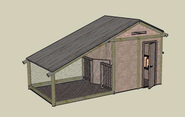 Easy chicken coop plan for cold weather | Venpa