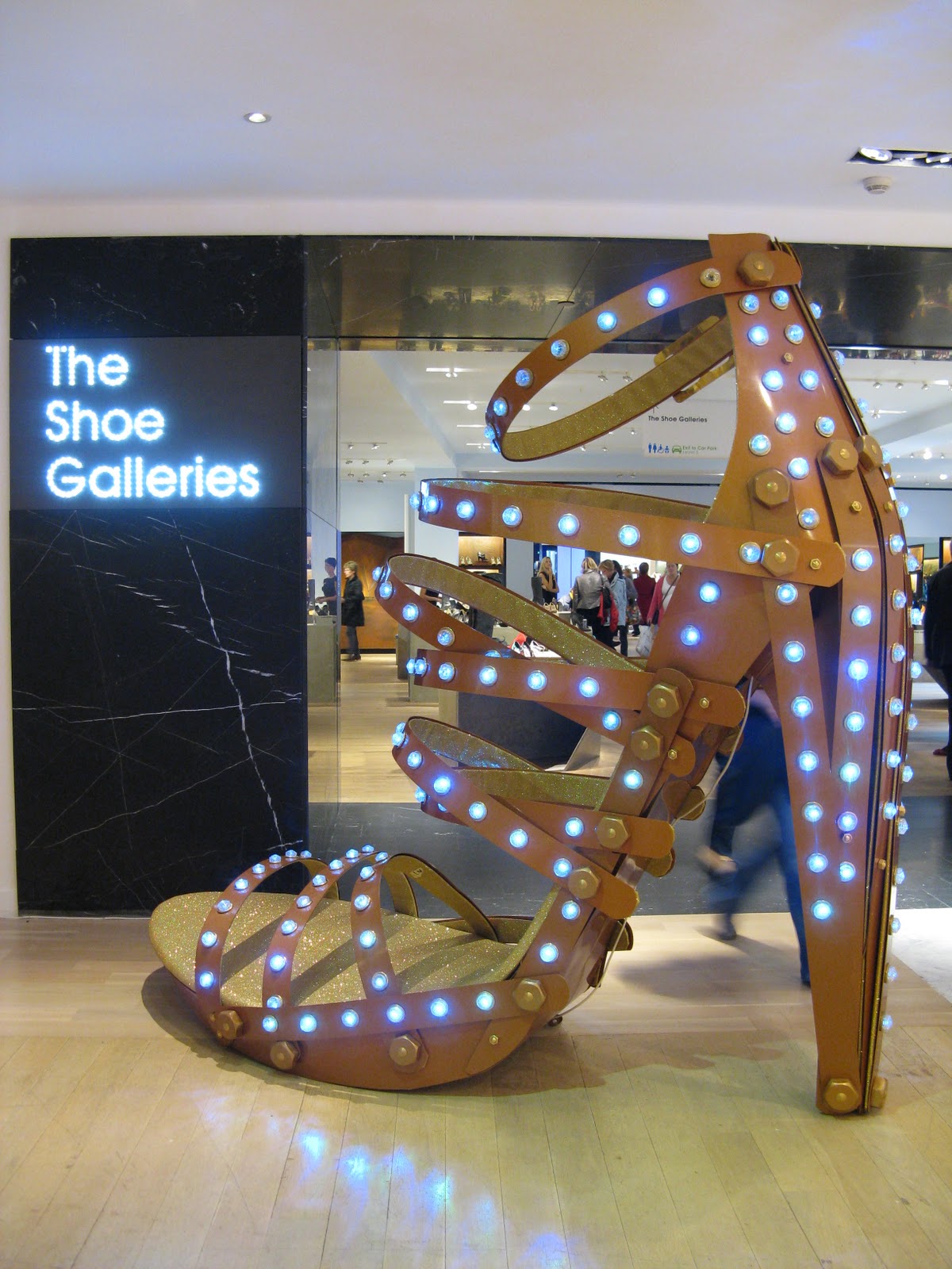 Selected Scribblings The Shoe Galleries Selfridges