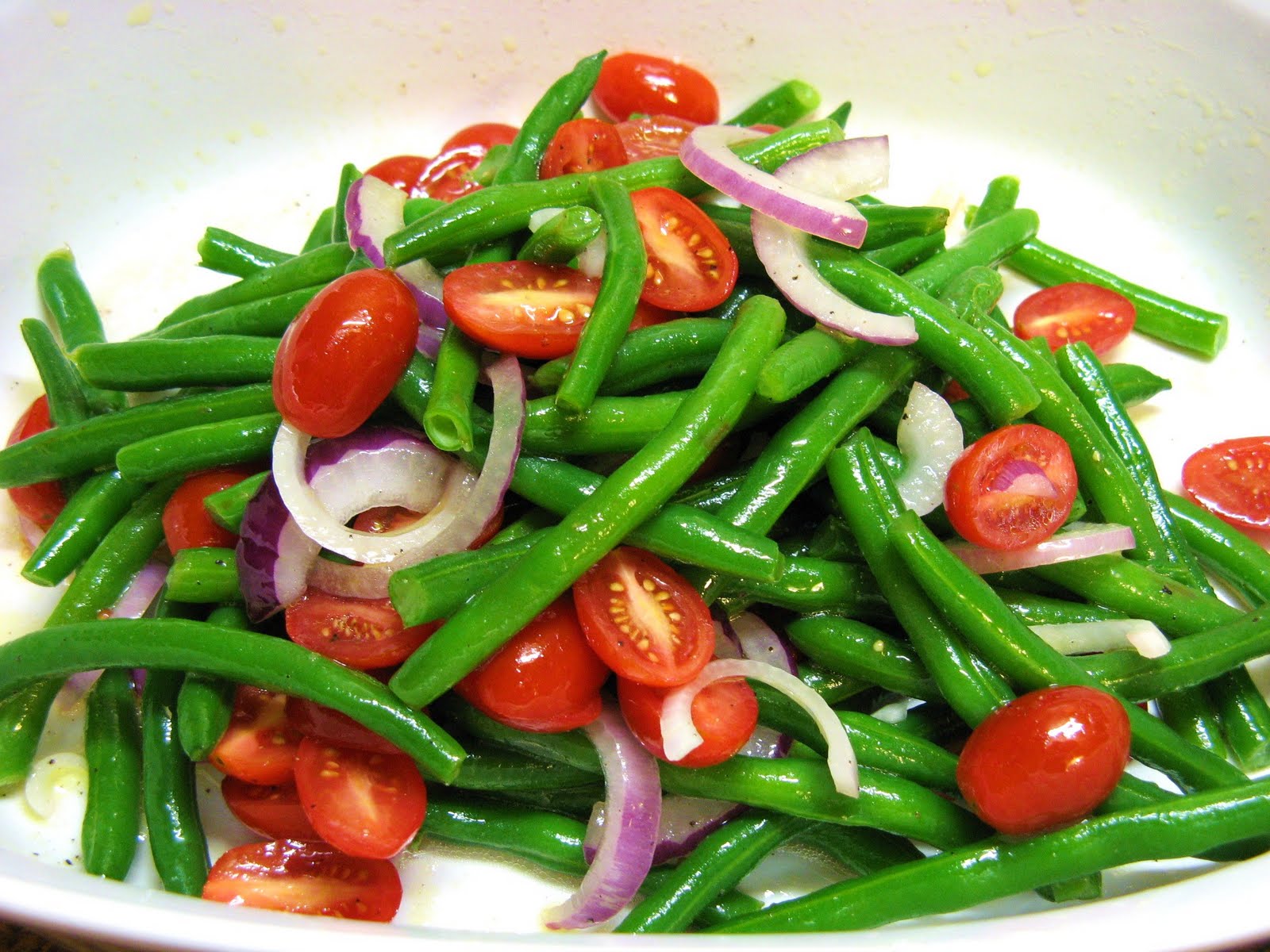 The WellFed Newlyweds Green Bean Salad