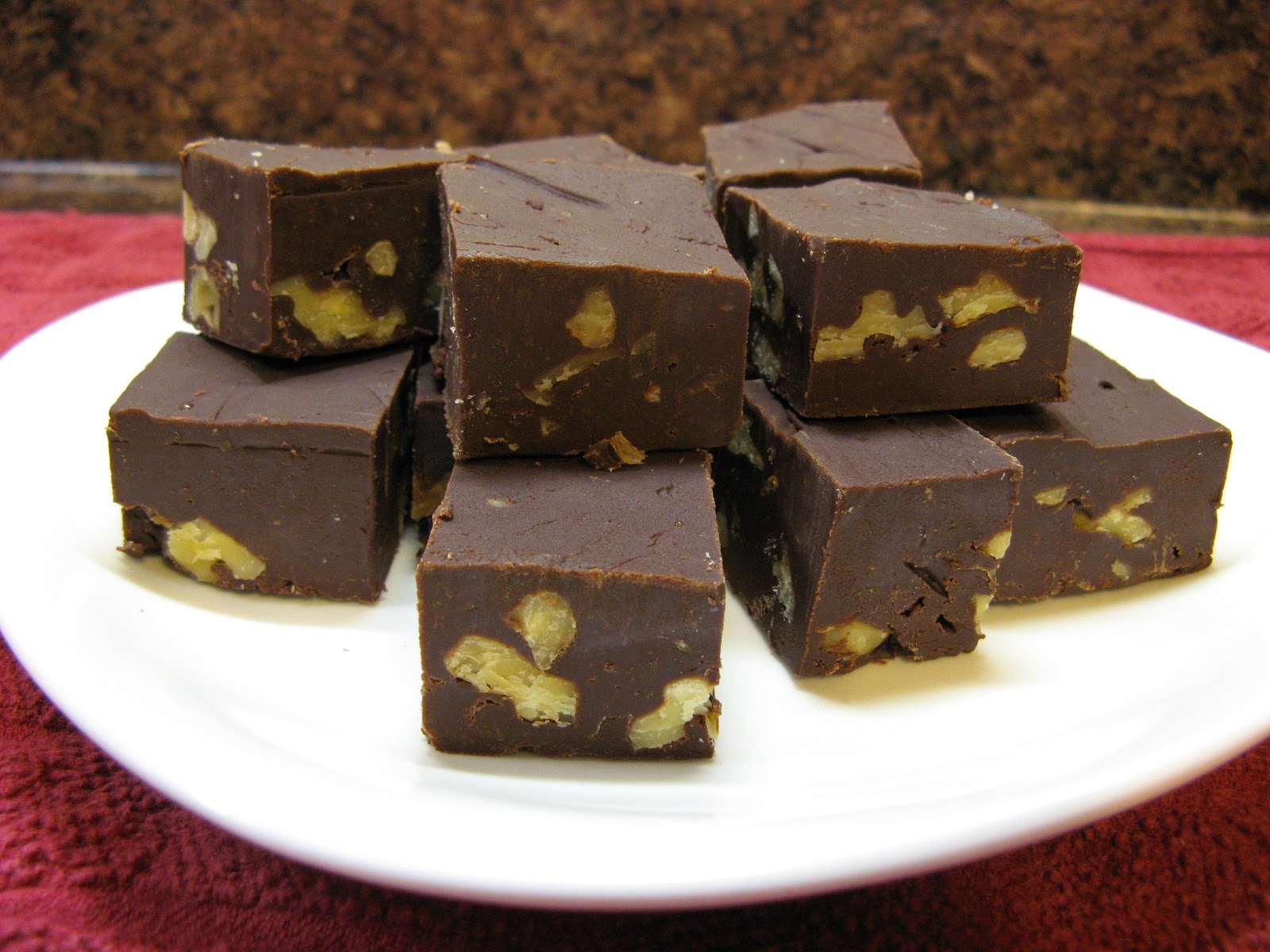 The WellFed Newlyweds Easy Chocolate Fudge