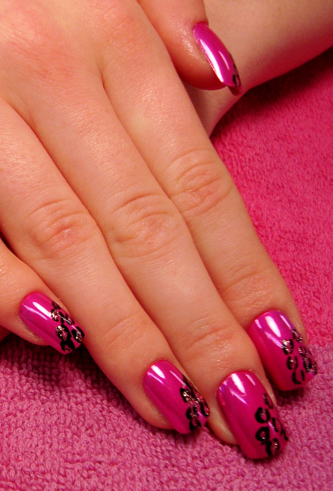 The Purple Pinkie Nail Salon Heavy Metal Nails, just in time for Snowball!