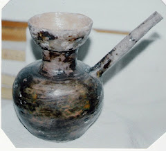 Ceramics/Post Classic Maya Vessels, raku glaze