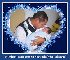 Mi nieto Toño y mi bisnieto "Alonso"