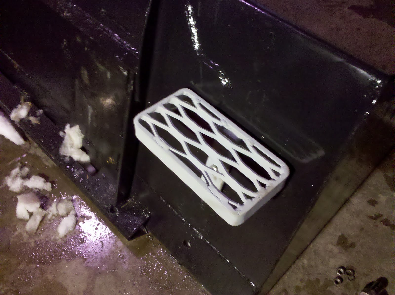 Herbold Metal Werks AgriStep Skid loader bucket steps