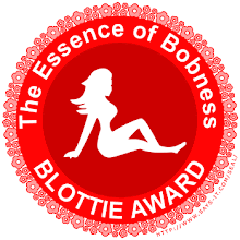Thank you my darling Bob.  Blottie = Blogging Hottie!