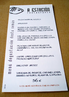 Menu Degustacion