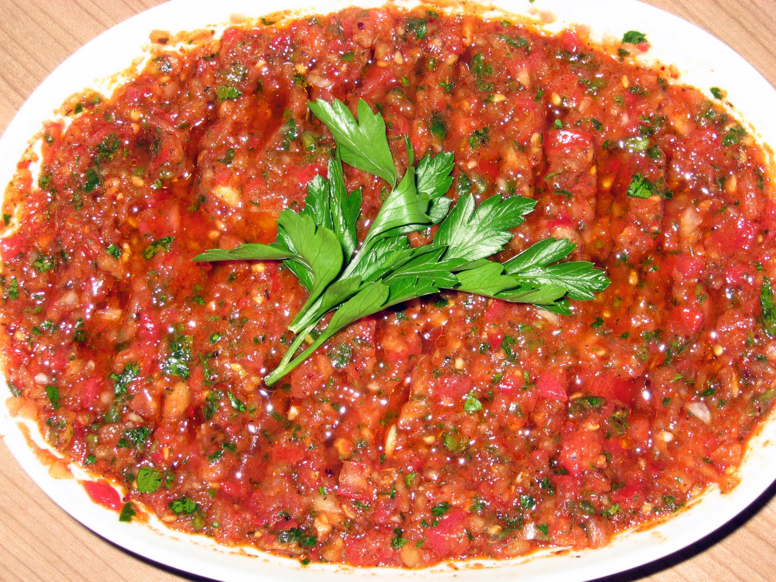 yemek bir aşk: ezme salata