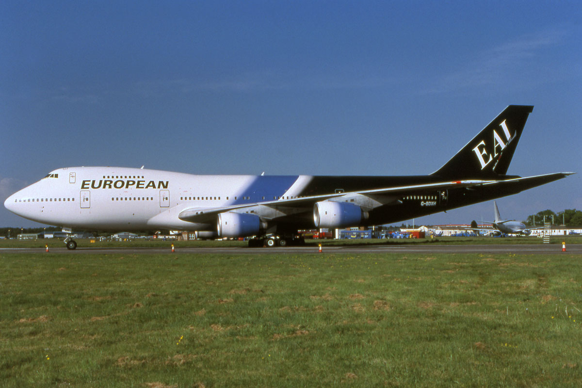 PlaneSpotters Slide-Collections: European Air Charter B742 G-BDXH