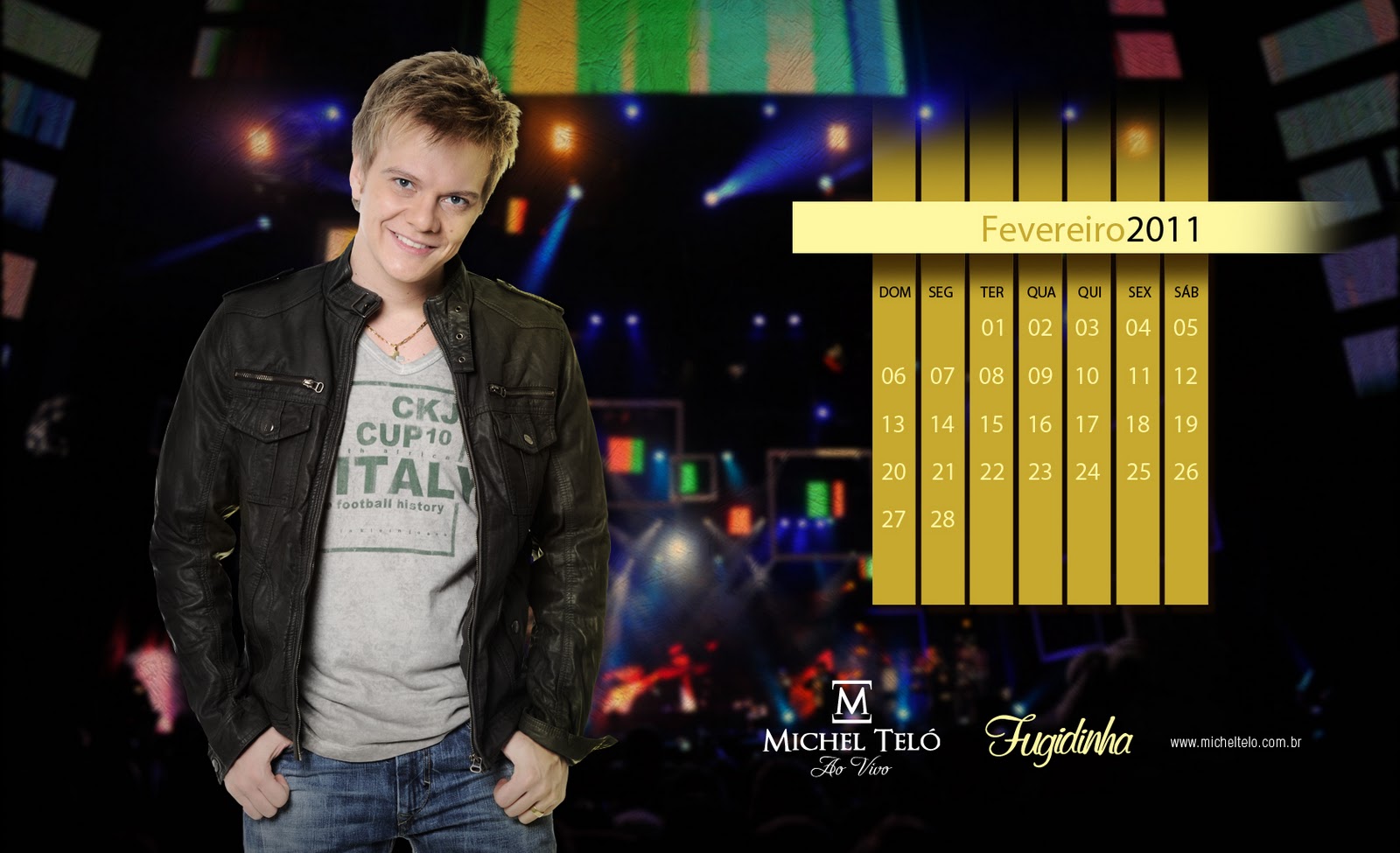 ♥ FC AMOR DEMAIS MICHEL TELÓ É TUDO ♥: Wallpaper de fevereiro!!