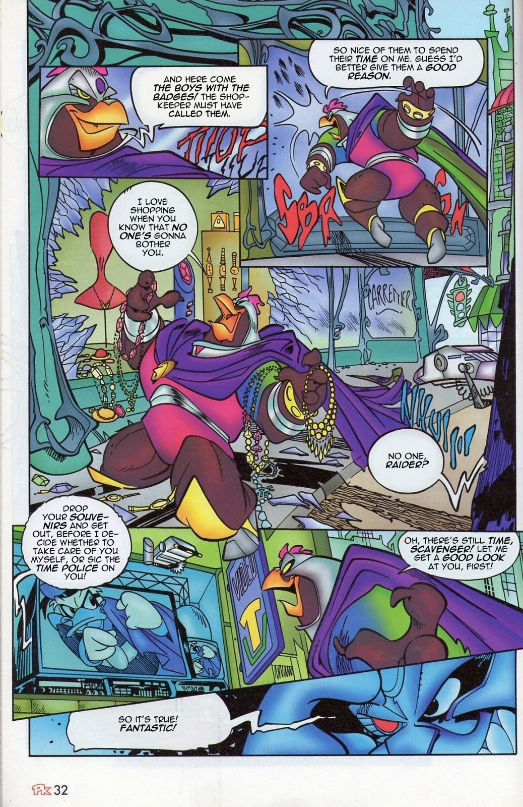 Pkna PKNA - Adventures of the Duck Avenger: PKNA Special 1997 - Missing p. 28-34