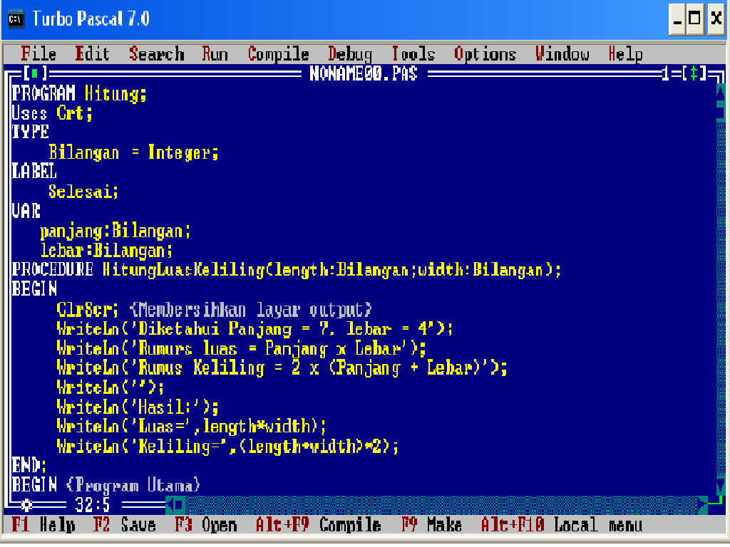 1 0 pascal. Интерфейс турбо Паскаль. Среда программирования турбо Паскаль. Turbo Pascal, версия 7.0.. Турбо Паскаль 7.1.