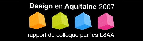 Atelier n°1 "Médiation du Design" (suite)