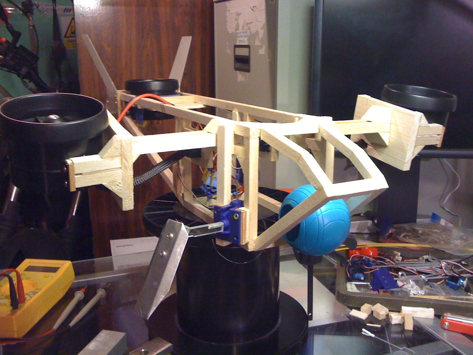 Ducted Fan VTOL UAV / SciFi Craft June 2010