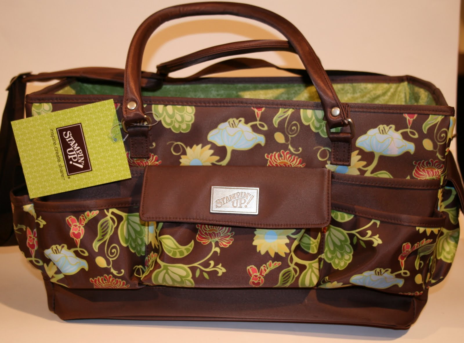 Snippets of Whimsy by BZstampr: Greenhouse Gala Craft Tote
