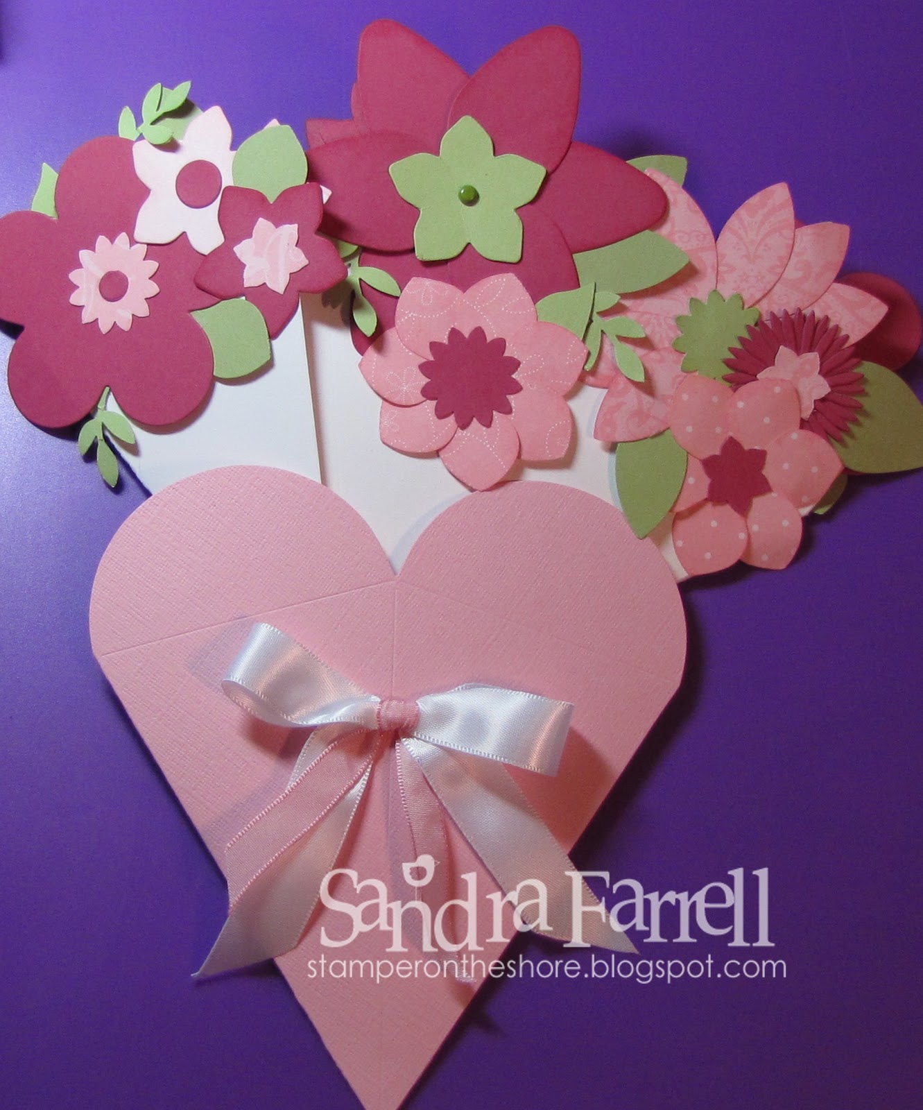 Stamper On The Shore Introducing the Flower Arrangement Card Tutorial