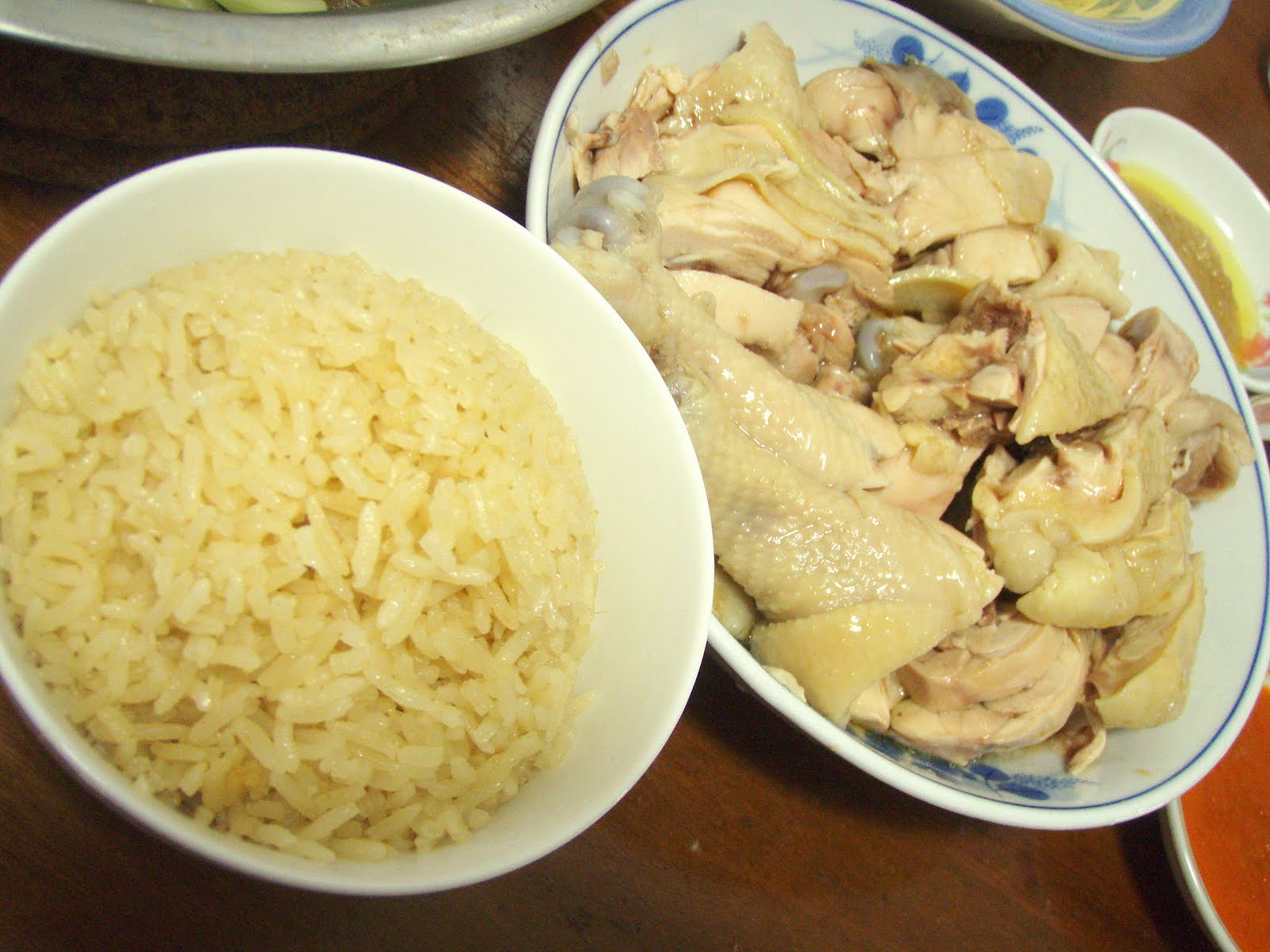 MOSAIC CAFE: Home cooked Chicken Rice