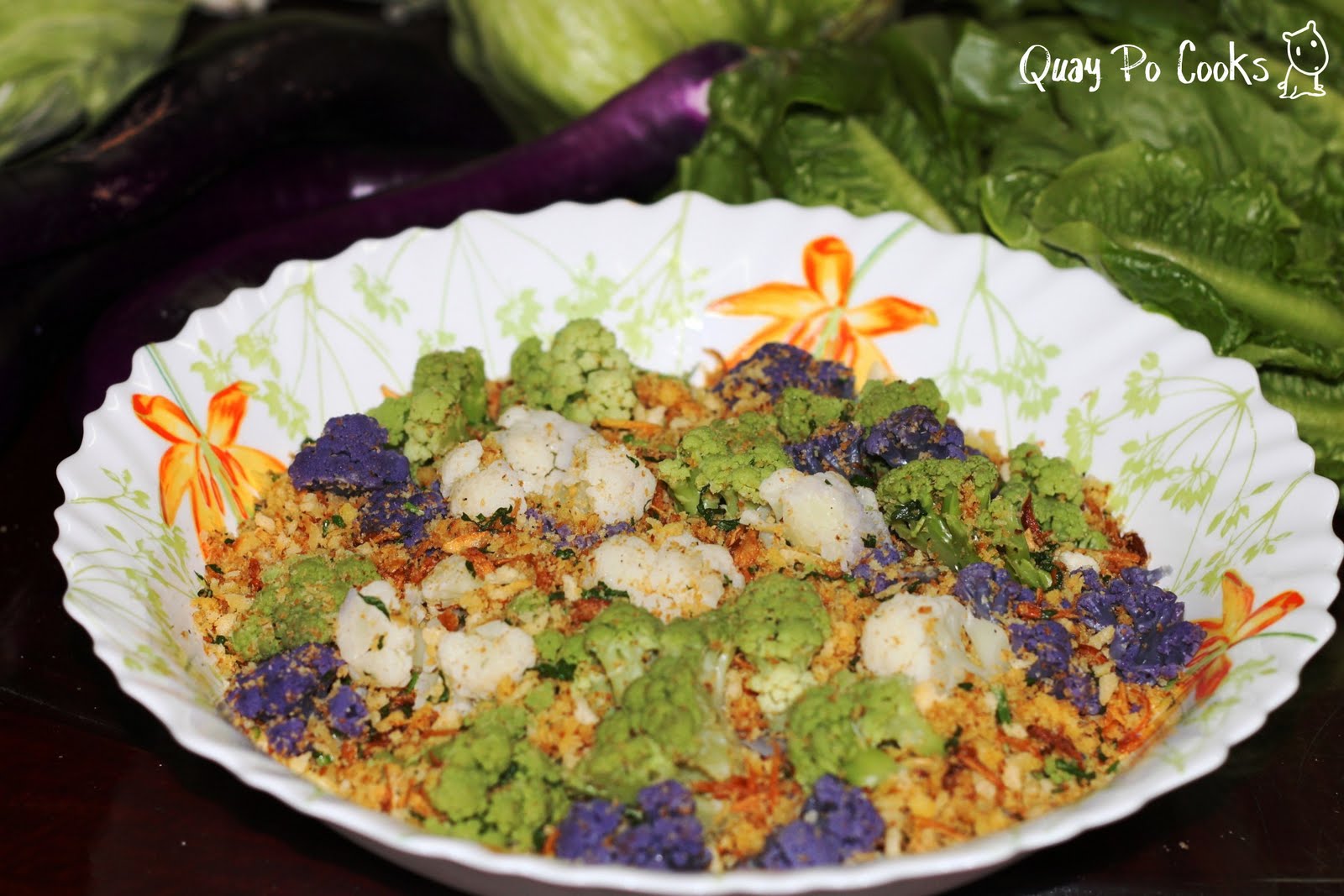 Quay Po Cooks Oriental Cauliflower Polonaise