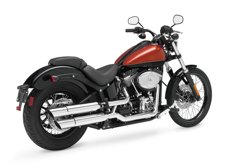 black softail