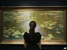 Monet's lilies, rarely seen