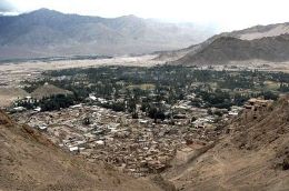 View of Leh from "Potala" side