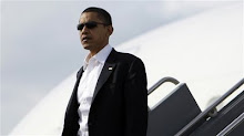 The coolness factor: people say that Barack could pass as one of his own Secret Service men
