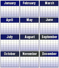 annual calendar for ISO 9001 certified Companies