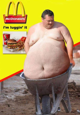 Funny McDonald's Advertisement Photo