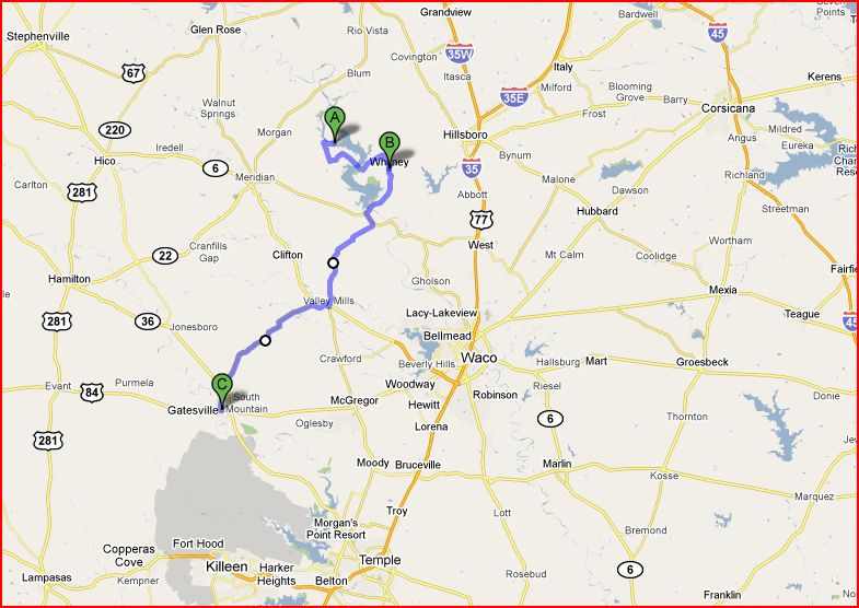 Travel with Kevin and Ruth Gatesville, Texas